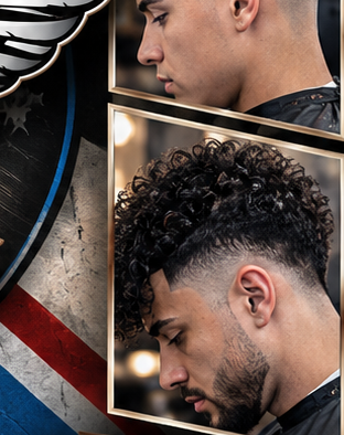 Modern barber style